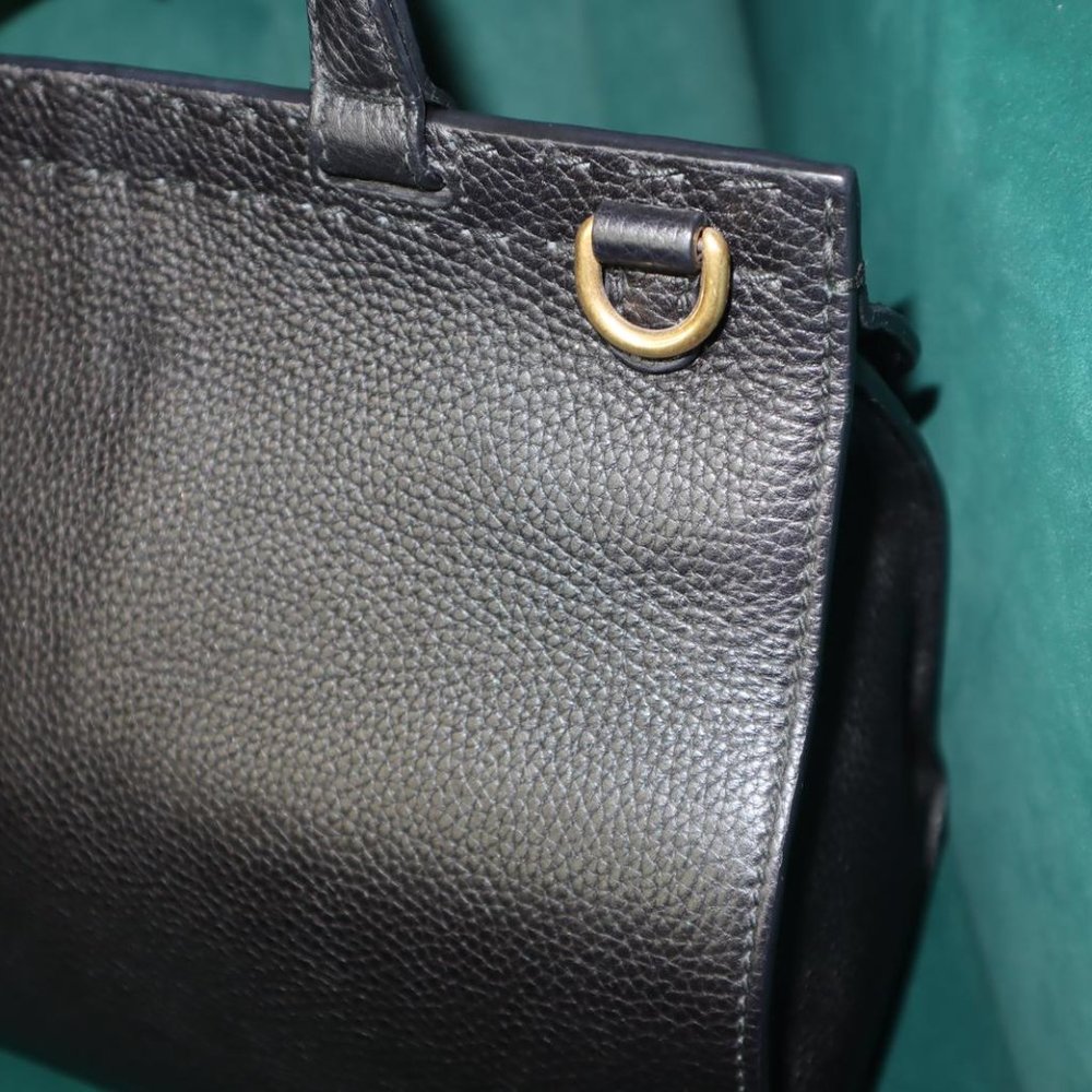 Gucci Calfskin Small GG Marmont Top Handle Bag - Picture 10 of 14